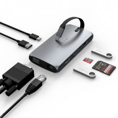Адаптер Satechi  USB-C ON-THE-GO MULTIPORT ADAPTER, Серый космос